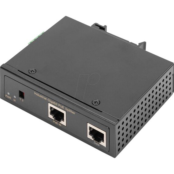 DIGITUS Professional DN-651111 - PoE splitter (DIN rail mountable