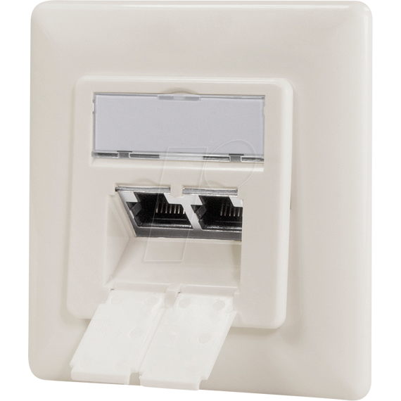 LogiLink Professional - Network socket-outlet - Cat.6A,  | NP0128