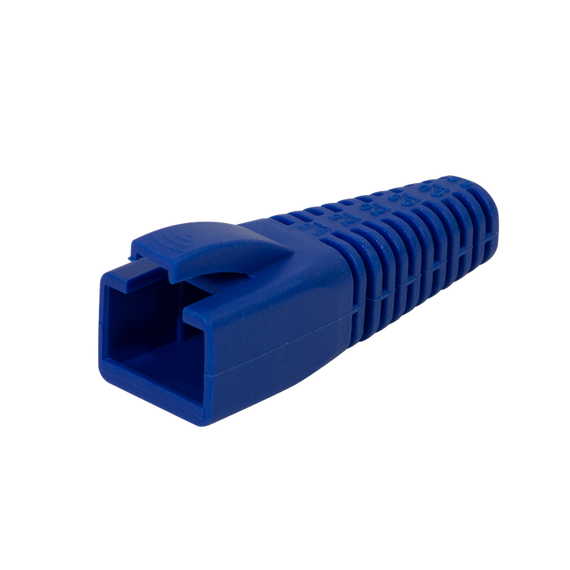 LogiLink Knickschutzhülle RJ45 5.5-8.5mm kürzbar blau 50 | MP0059