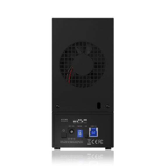 RaidSonic ICY BOX IB-RD3621U3 - Hard drive array - 2 bays (SATA-6