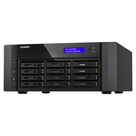 QNAP TS-h1290FX - NAS server - 12 bays - SATA | TSH1290FX7232P64G