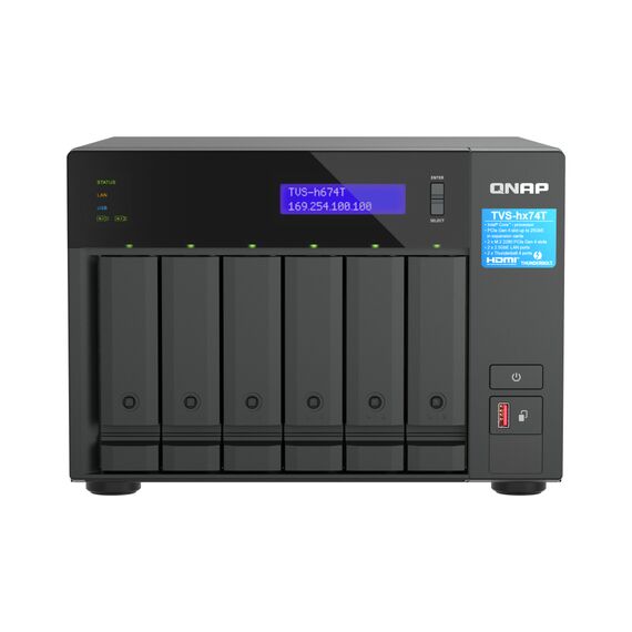 QNAP TVS-H674T - NAS server - 6 bays - SATA 6G | TVS-h674T-i5-32G