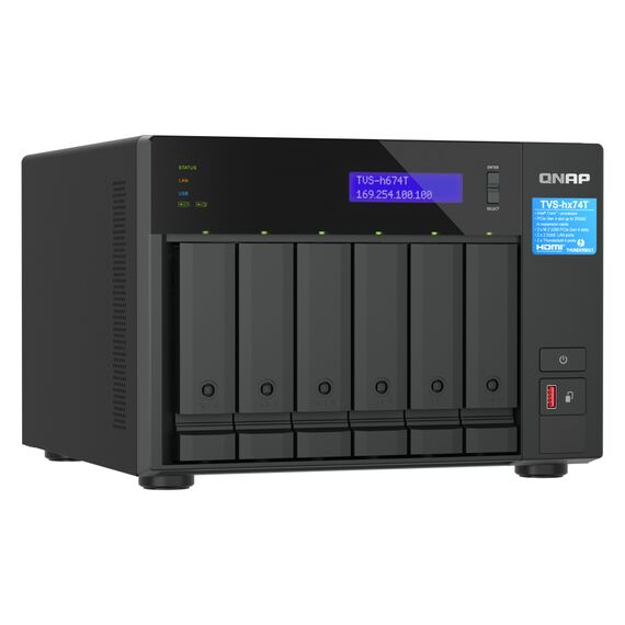 QNAP TVS-H674T - NAS server - 6 bays - SATA 6G | TVS-h674T-i5-32G