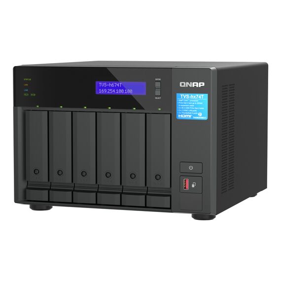 QNAP TVS-H674T - NAS server - 6 bays - SATA 6G | TVS-h674T-i5-32G