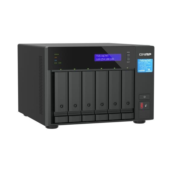 QNAP TVS-H674T - NAS server - 6 bays - SATA 6G | TVS-h674T-i5-32G