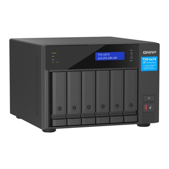 QNAP TVS-H674 - NAS server - 6 bays - SATA 6Gb/ | TVS-H674-I5-32G
