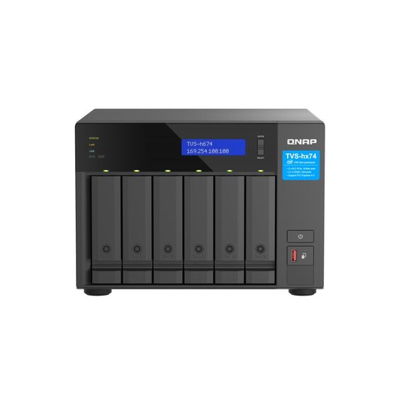 QNAP TVS-H674 - NAS server - 6 bays - SATA 6Gb/ | TVS-H674-I5-32G