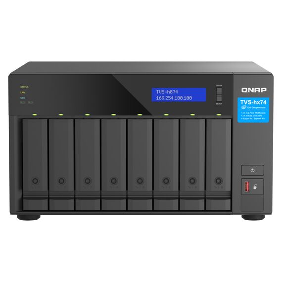 QNAP TVS-H874 - NAS server - 8 bays - SATA 6Gb | TVS-h874X-i9-64G