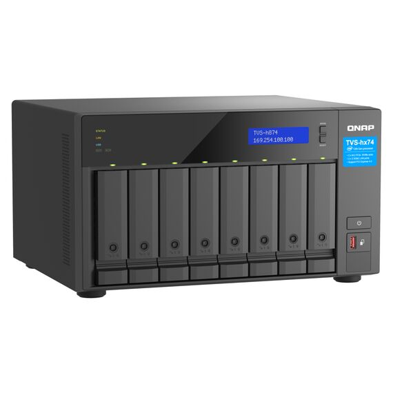QNAP TVS-H874 - NAS server - 8 bays - SATA 6Gb | TVS-h874X-i9-64G