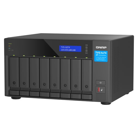 QNAP TVS-H874 - NAS server - 8 bays - SATA 6Gb | TVS-h874X-i9-64G