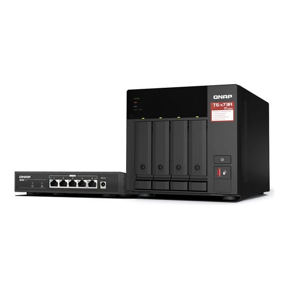 QNAP TS-473A - NAS server - 4 bays - SATA 6Gb/s -  | TS-473A-SW5T