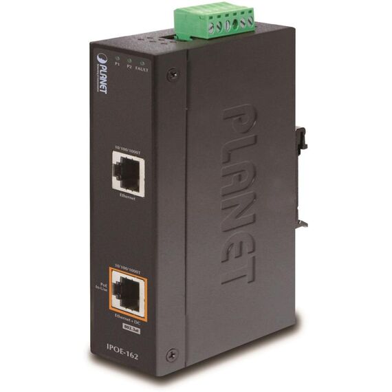 PLANET IPOE-162 - PoE injector - AC 24 / DC 24-48 V - 30 Watt - o