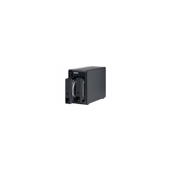 QNAP TR-002 - Hard drive array - 2 bays (SATA-600) - USB 3.1 Gen