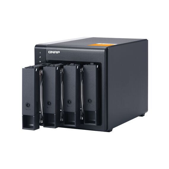 QNAP TL-D400S - Hard drive array - 4 bays (SATA-600) - SATA 6Gb/s