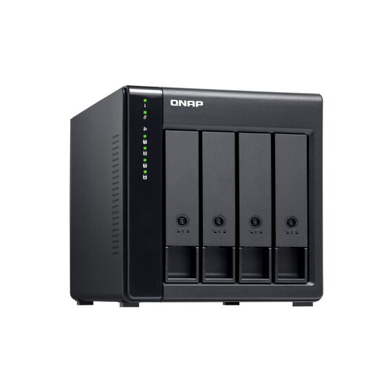 QNAP TL-D400S - Hard drive array - 4 bays (SATA-600) - SATA 6Gb/s
