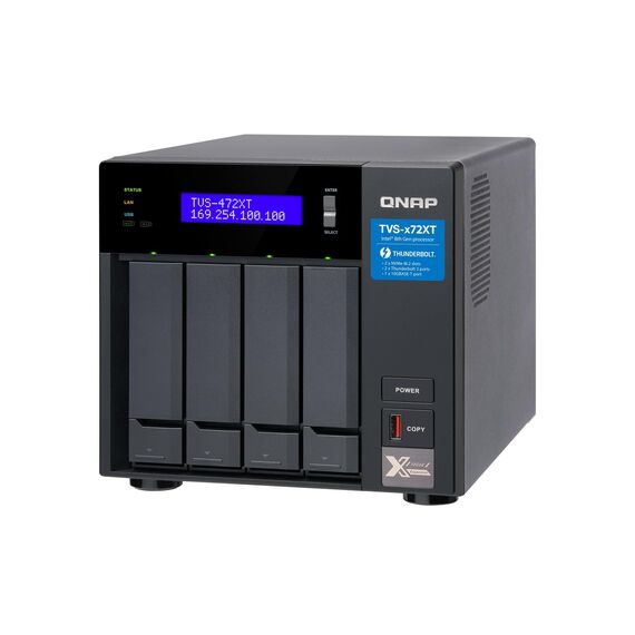 QNAP TVS-472XT - NAS server - 4 bays - SATA 6Gb | TVS-472XT-I3-4G