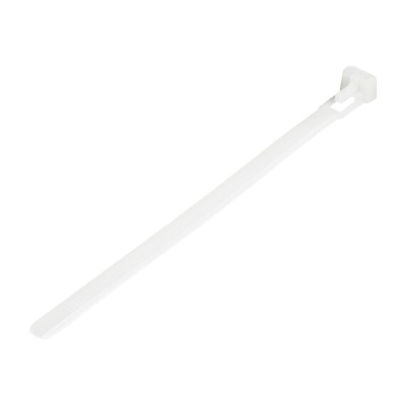 StarTech.com 15cm(6") Reusable Cable Ties, 7mm(1/4") w | CBMZTRB6