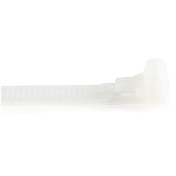 StarTech.com 15cm(6") Reusable Cable Ties, 7mm(1/4") w | CBMZTRB6