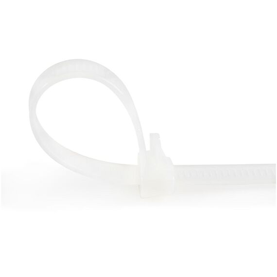 StarTech.com 15cm(6") Reusable Cable Ties, 7mm(1/4") w | CBMZTRB6
