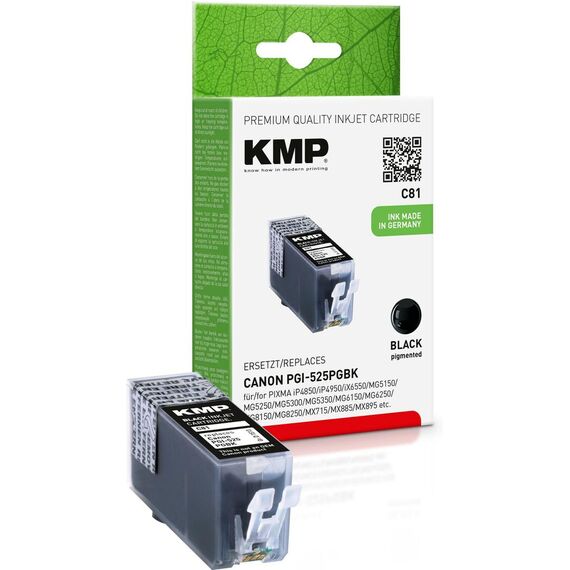 KMP C81 - 19 ml - black - compatible - ink cartridge  | 1513,0001