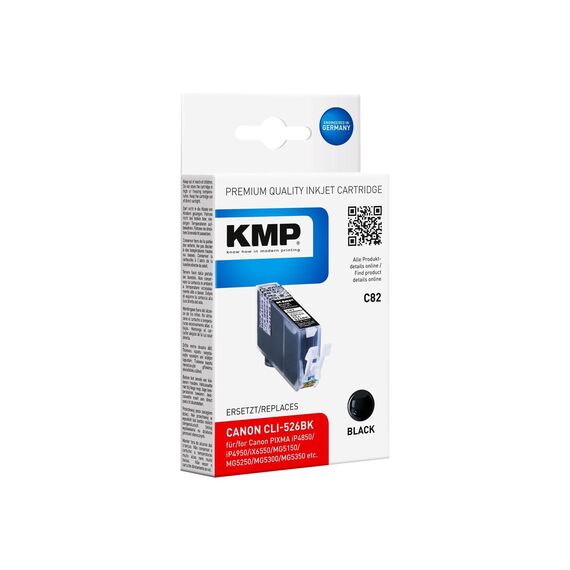 KMP C82 - 9 ml - black - compatible - ink cartridge - | 1514,0001