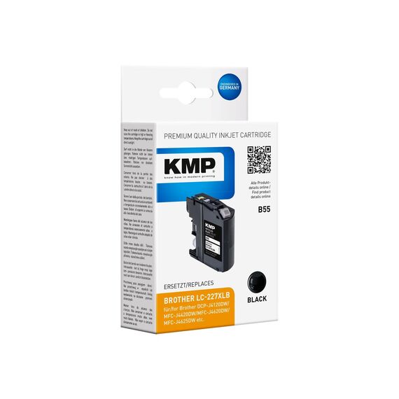 KMP B55 - Black - compatible - ink cartridge - for Br | 1531,4001