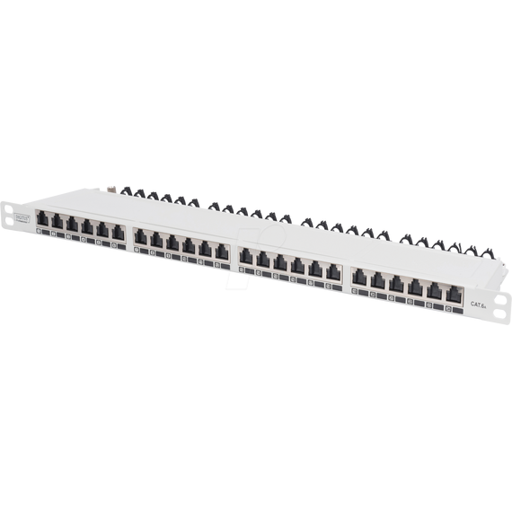 Digitus Professional - Patch panel - rack mou | DN-91624S-SL-EA-G