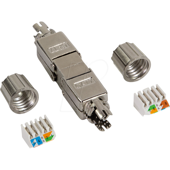 LogiLink - Network connector - RJ-45 to RJ-45 - 7.3 cm - | MP0057