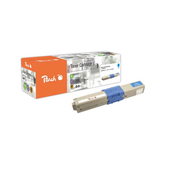 Peach - Cyan - compatible - remanufactured - toner cartri | PT241
