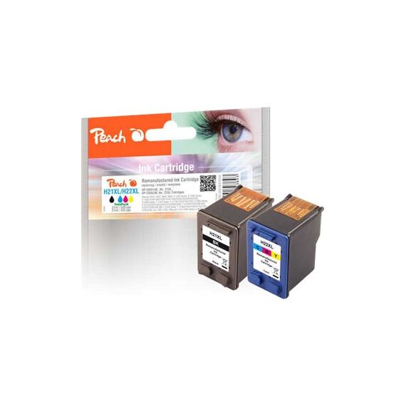 Peach Multi Pack - 2-pack - high capacity - black, co | PI300-402