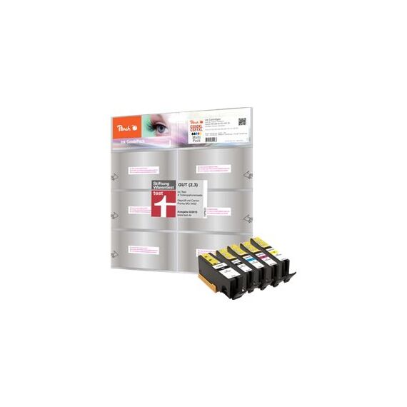 Peach - 5-pack - XL-Yield - black, yellow, cyan, mage | PI100-167