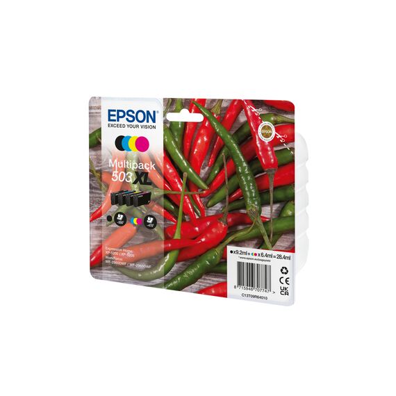 Epson 503XL Multipack - 4-pack - XL - black, yello | C13T09R64010