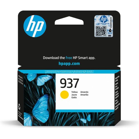 HP 937 - Yellow - original - ink cartridge | 4S6W4NE