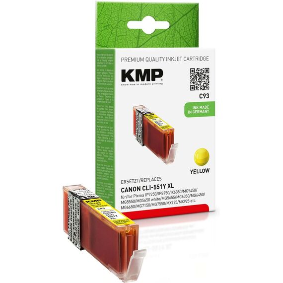 KMP C93 - 15 ml - yellow - compatible - ink cartridge | 1519,0009