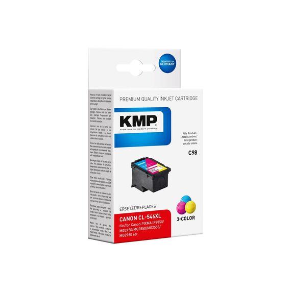 KMP C98 - 13 ml - High Yield - colour (cyan, magenta, | 1563,4030