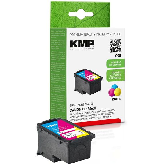 KMP C98 - 13 ml - High Yield - colour (cyan, magenta, | 1563,4030