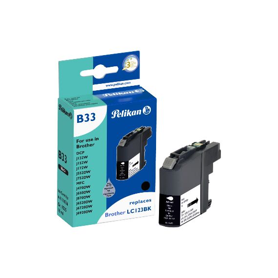 Pelikan B33 - 16 ml - black - compatible - remanufactur | 4111036