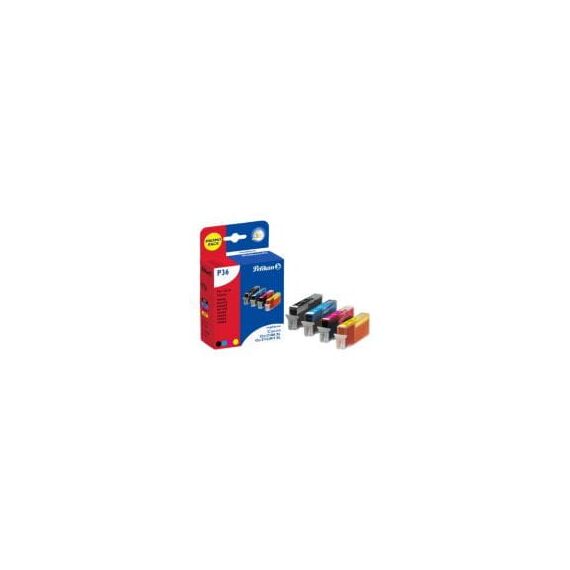 Pelikan P36 - 4-pack - 48 ml - black, yellow, cyan, mag | 4111784