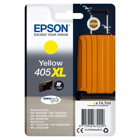 Epson 405XL - 14.7 ml - XL - yellow - original - b | C13T05H44010