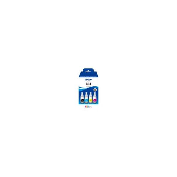 Epson EcoTank 664 - 4-pack - black, yellow, cyan, ma | C13T664640