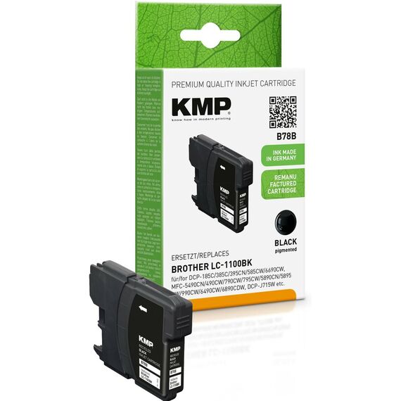 KMP B78B - 12.7 ml - black - compatible - ink cartrid | 1522,4801