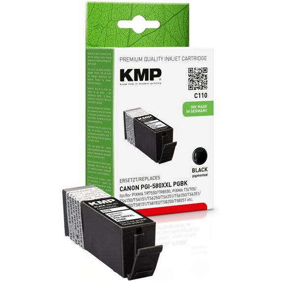 KMP C110 - 25.7 ml - XXL size - black - compatible -  | 1576,0201