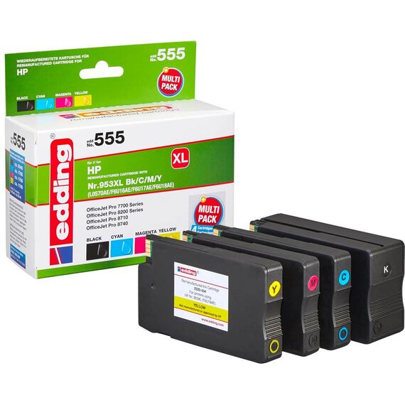 KMP MULTIPACK H166VX - 4-pack - High Yield - black, y | 1747,4005