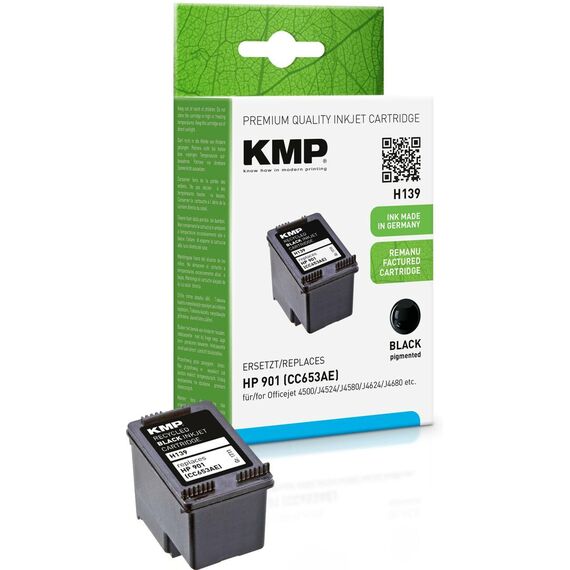 KMP H139 - 4 ml - black - compatible - ink cartridge  | 1711,4831