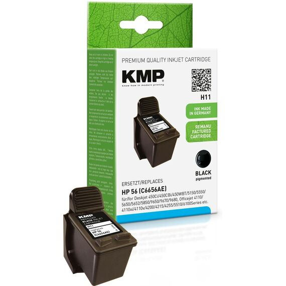 KMP H11 - 19 ml - black - compatible - ink cartridge  | 0995,4561