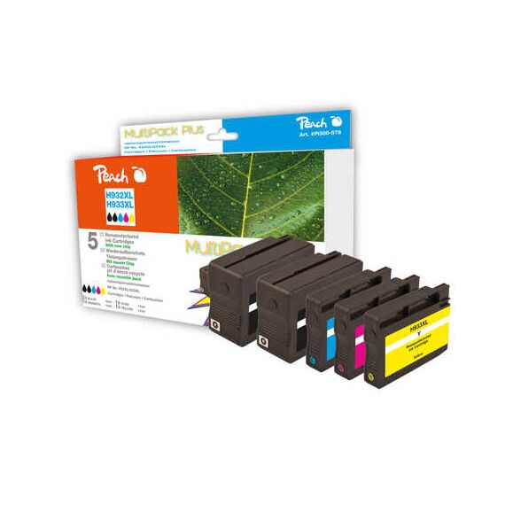 Peach Combi-Pack PLUS H932XL/H933XL - 5-pack - XL - b | PI300-578