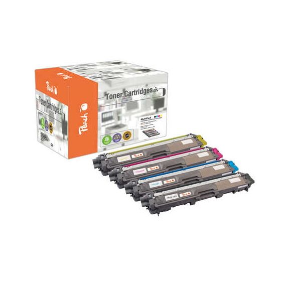 Peach - 4-pack - black, yellow, cyan, magenta - compatibl | PT510