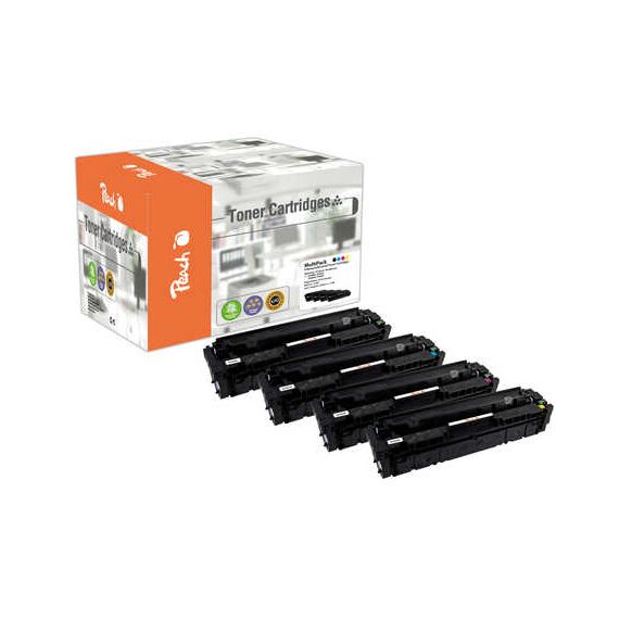 Peach Combi-Pack - 4-pack - XL - black, yellow, cyan, mag | PT707