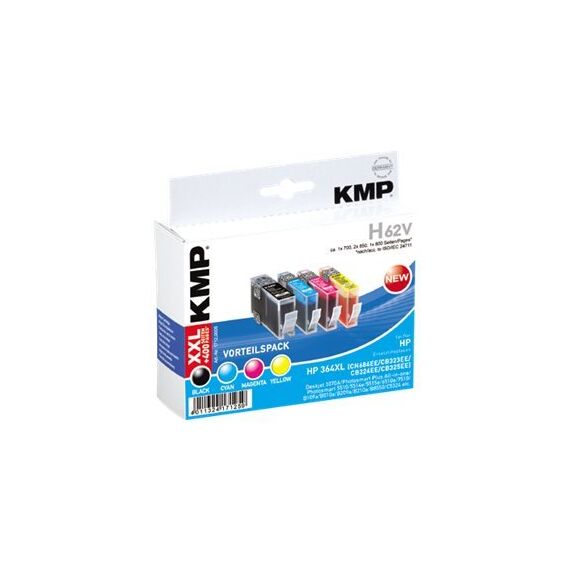KMP H62V - 4-pack - black, yellow, cyan, magenta - co | 1712,0005