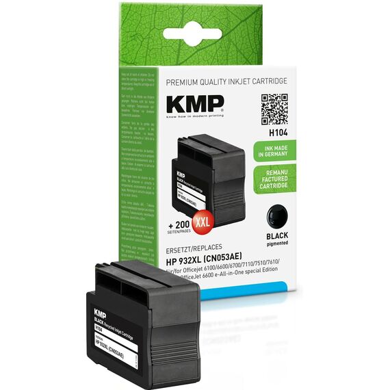 KMP H104 - 35 ml - XXL size - black - compatible - in | 1725,4001